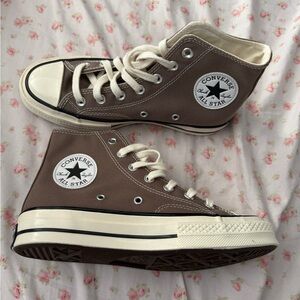 NEVER WORN Desert Cargo / Egret Converse All Star